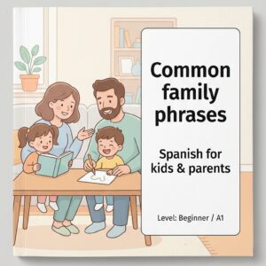 Spanish for Kids: 50 Essential Daily Phrases for Families