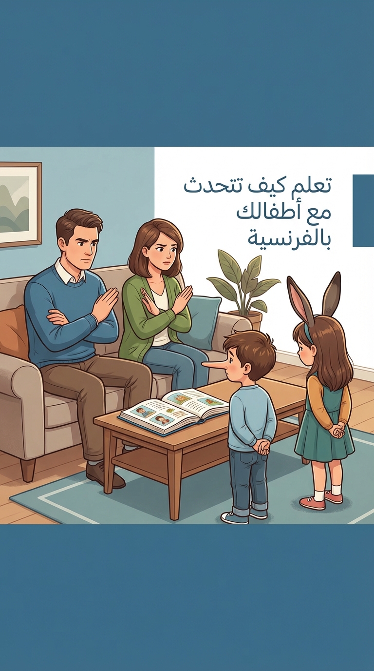 تكلم الفرنسية من أول يوم: 1000 عبارة فرنسية ضرورية (الجزء 2) - كتاب PDF للعائلة (فرنسي - عربي)