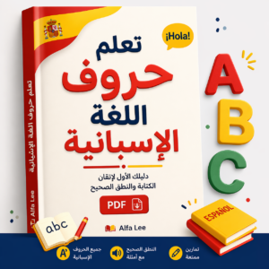 تعلم حروف اللغة الإسبانية بالصور للمبتدئين من الصفر – الأبجدية الإسبانية الشاملة (PDF)