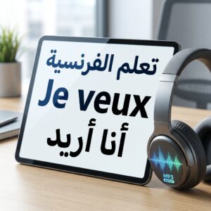تعلم المحادثة اليومية وتكوين الجمل بالفرنسية مع النطق الصوتي (كتاب PDF + مقطع MP3)